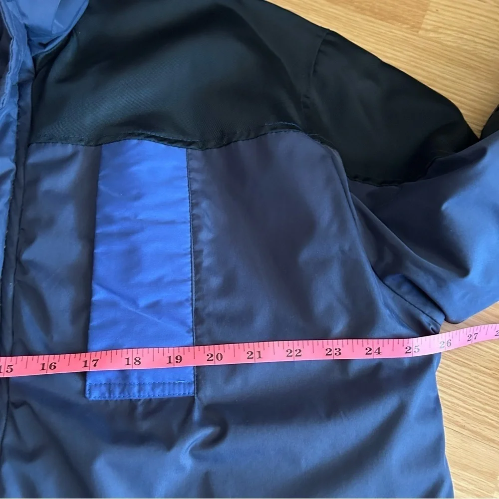 Vintage Fosters Grand Prix Navy Down Jacket